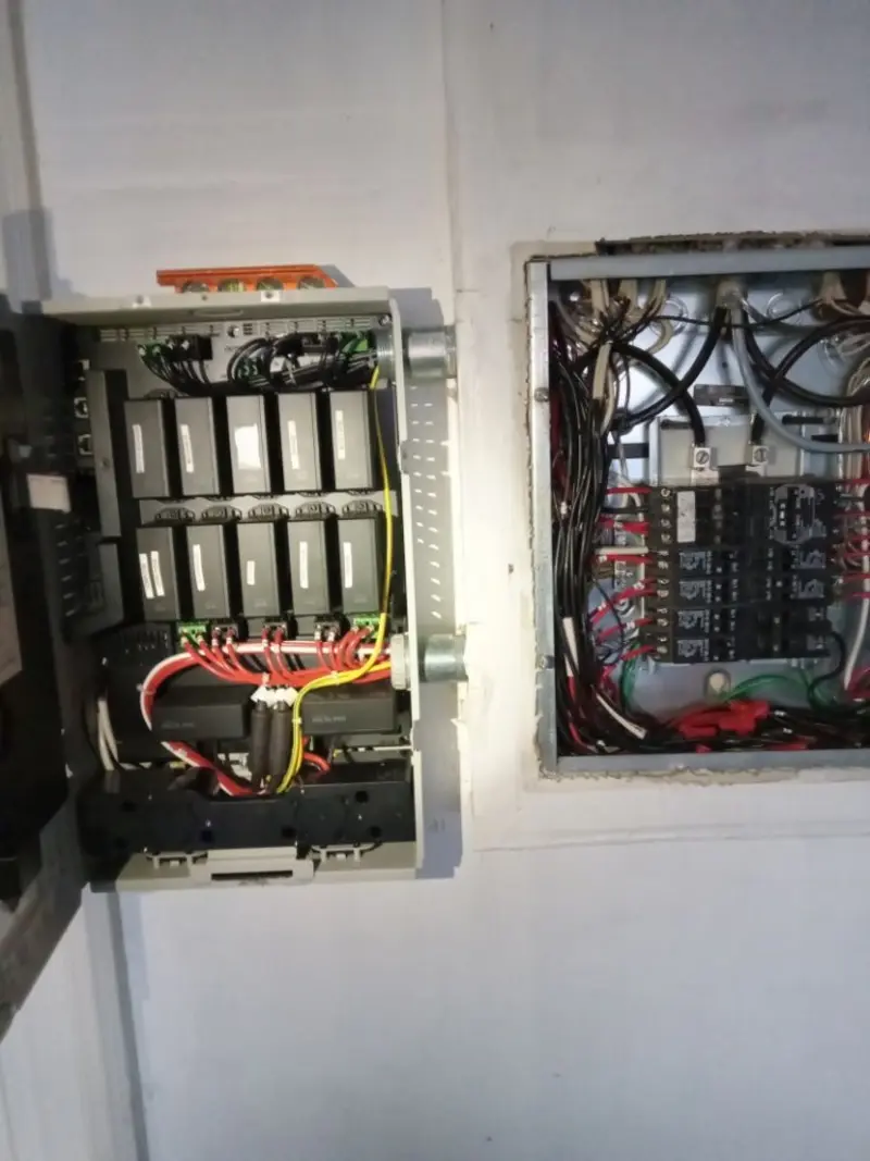 Electrical panel upgrade completed for Indoor Lighting Installation in Dinuba
